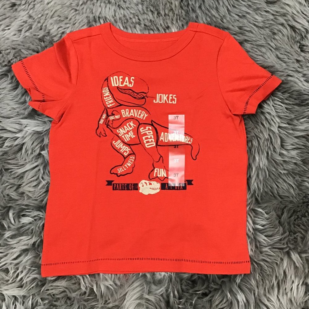 Epic Threads | Boy's T-shirt | Orange / Red | Various Sizes